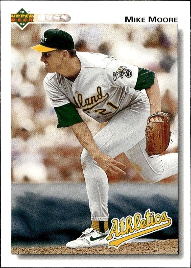 1992 Upper-Deck Mike Moore #661 trading card