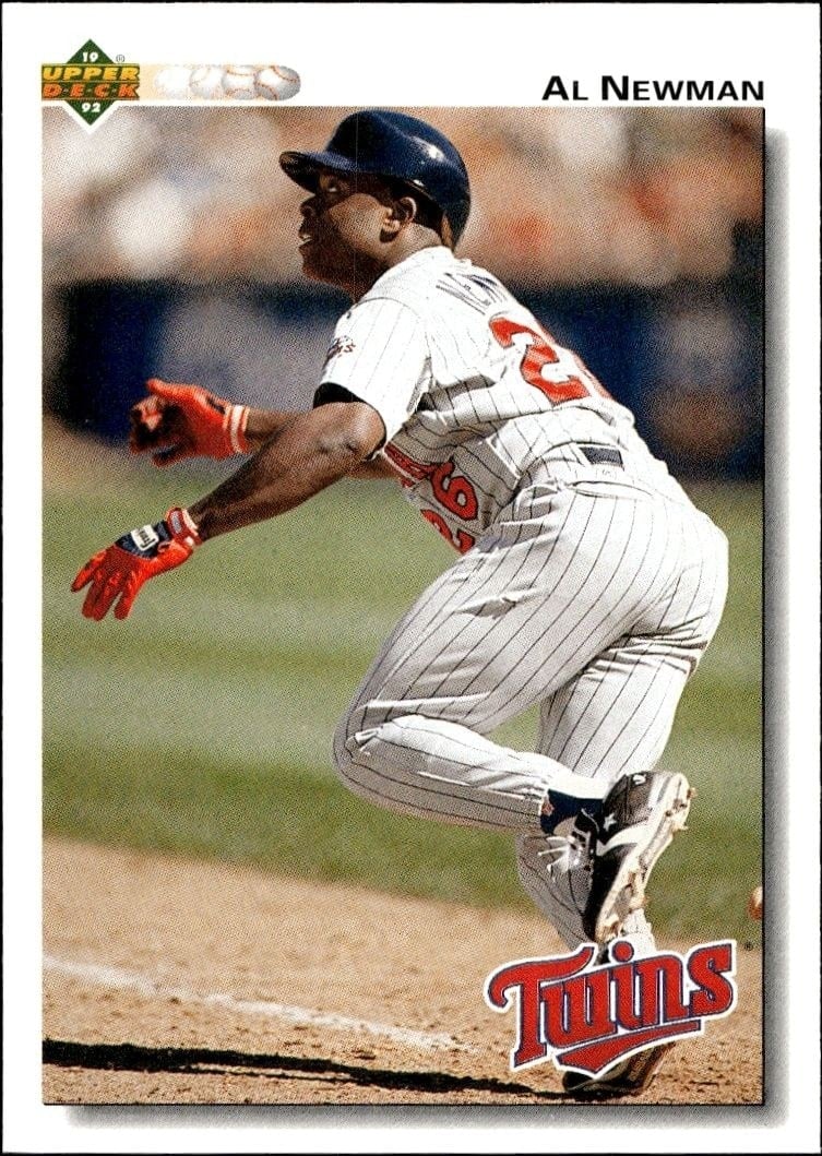 1992 Upper-Deck Al Newman #293 trading card