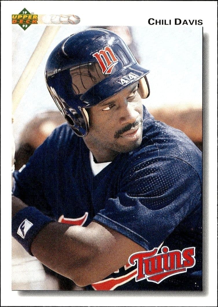1992 Upper-Deck Chili Davis #126 trading card