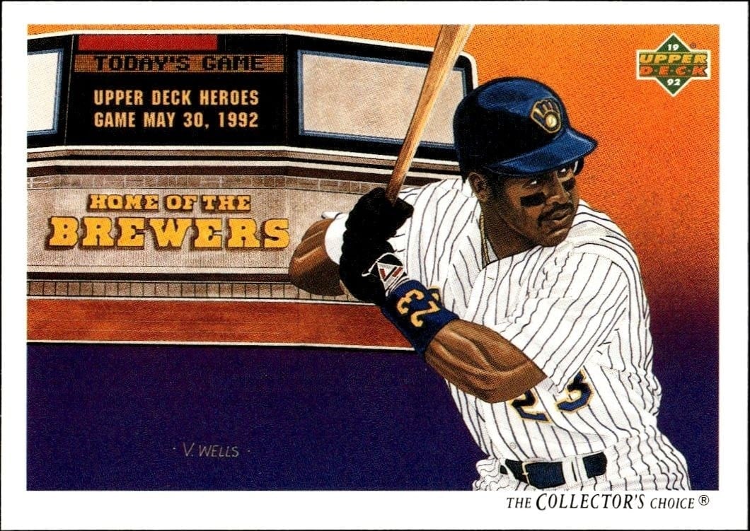 Checklist 1992 Upper Deck #97 Baseball Trading Card - Front 1992 Upper Deck Checklist #97 baseball trading card front