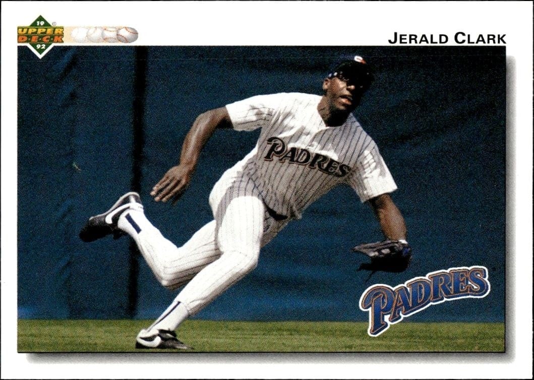 1992 Upper-Deck Jerald Clark #292 trading card