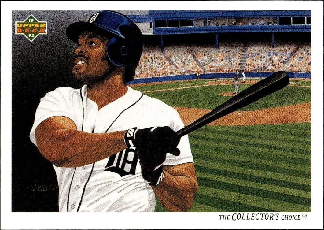 Checklist 1992 Upper Deck #96 Baseball Trading Card - Front 1992 Upper Deck Checklist #96 baseball trading card front