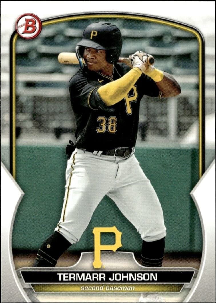 2023 Bowman Termarr Johnson #BP-88 trading card