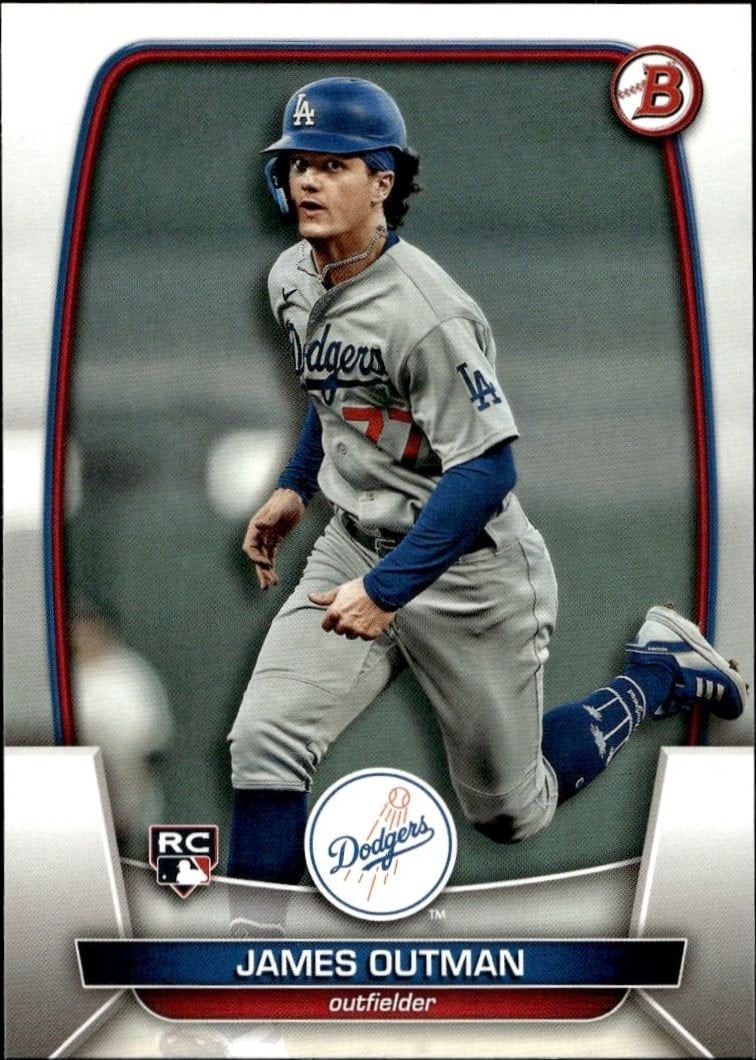 2023 Bowman James Outman #13 trading card