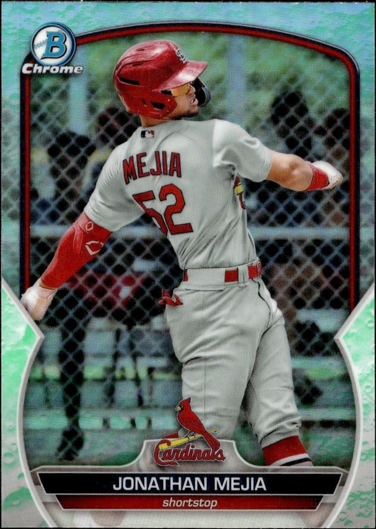 2023 Bowman Jonathan Mejia #BP-15 trading card