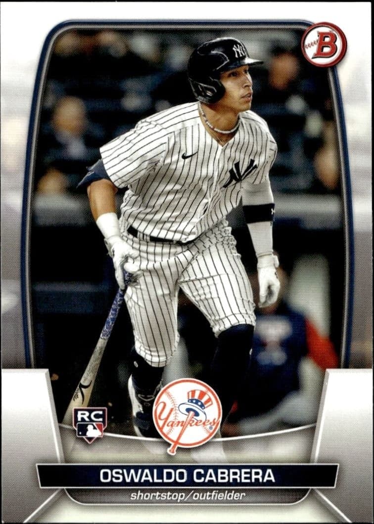 2023 Bowman Oswaldo Cabrera #32 trading card