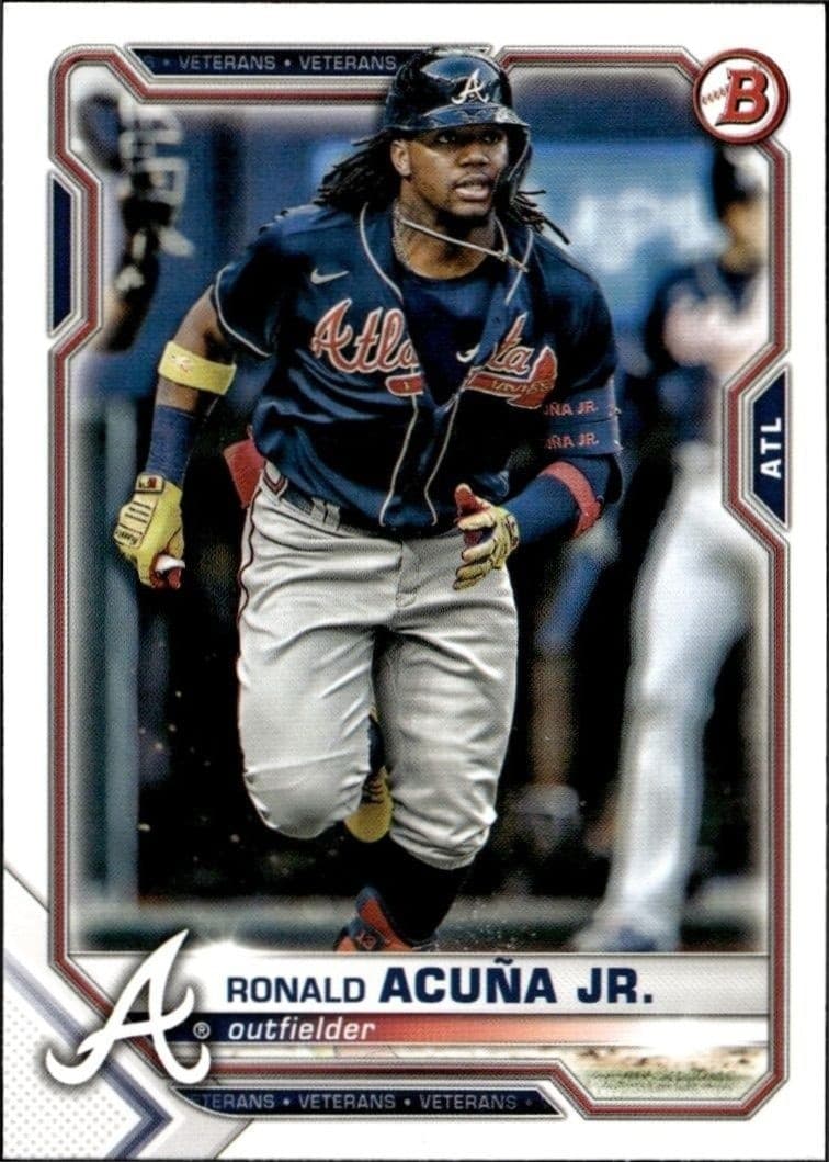 2021 Bowman Ronald Acuña Jr. #62 trading card