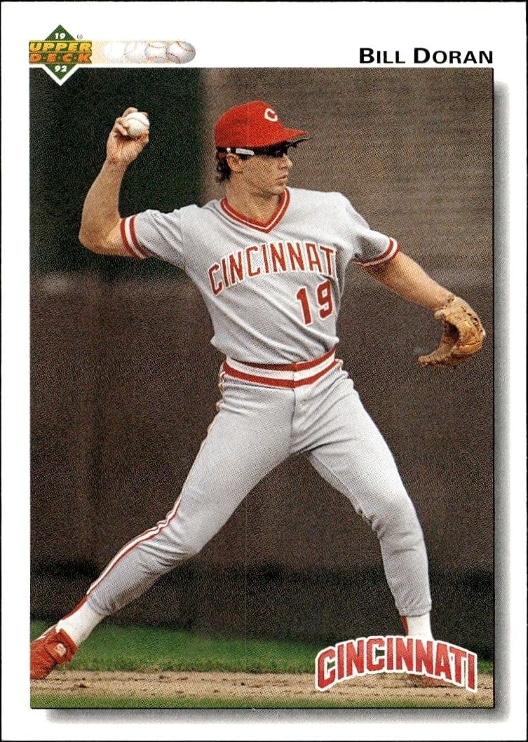 1992 Upper-Deck Bill Doran #280 trading card