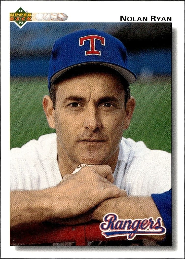 1992 Upper-Deck Nolan Ryan #655 trading card