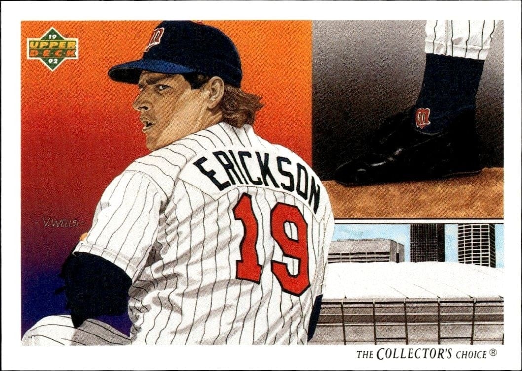 Scott Erickson 1992 Upper Deck #89 Baseball Trading Card - Front 1992 Upper Deck Scott Erickson #89 baseball trading card front