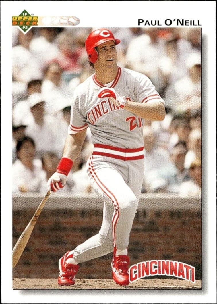 1992 Upper-Deck Paul O'Neill #464 trading card