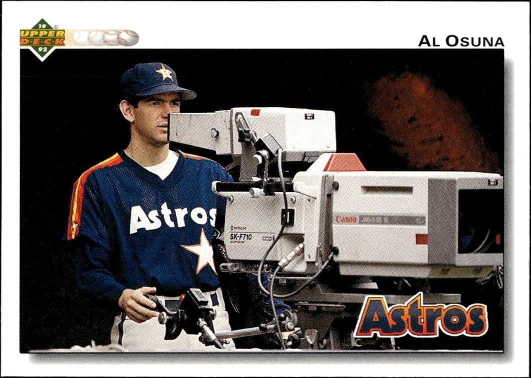 1992 Upper-Deck Low Number Al Osuna #259 trading card