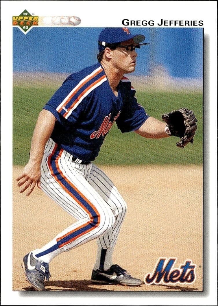 1992 Upper-Deck Gregg Jefferies #133 trading card