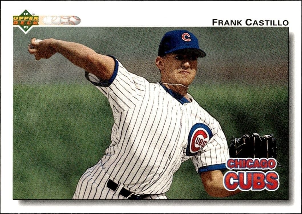 1992 Upper-Deck Low Number Frank Castillo #526 trading card