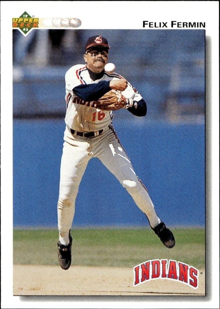 1992 Upper-Deck Felix Fermin #160 trading card