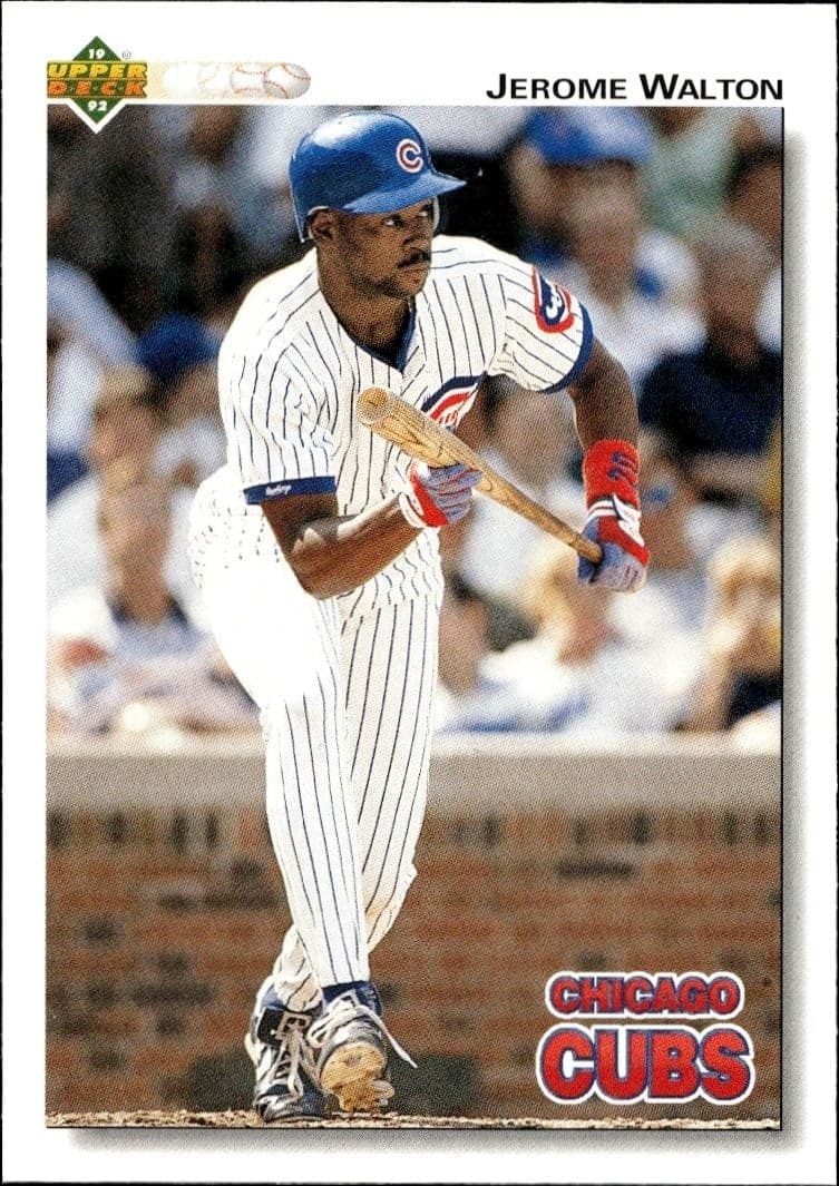 1992 Upper-Deck Jerome Walton #463 trading card