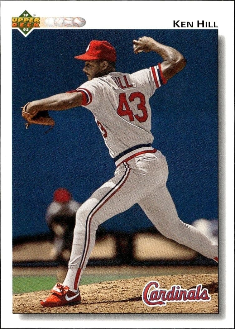 1992 Upper-Deck Ken Hill #628 trading card