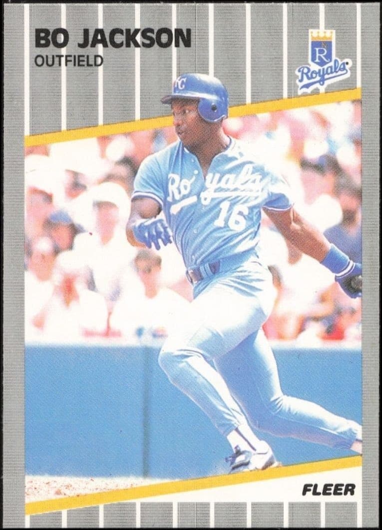 1989 Fleer Bo Jackson #285 trading card