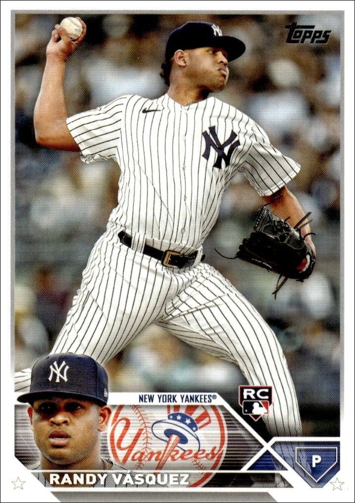 Randy Vasquez 2023 Topps Update #US56 Baseball Trading Card - Front 2023 Topps Update Randy Vasquez #US56 baseball trading card front