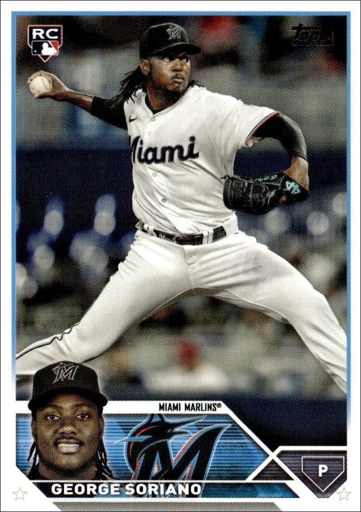 George Soriano 2023 Topps Update #US320 Baseball Trading Card - Front 2023 Topps Update George Soriano #US320 baseball trading card front