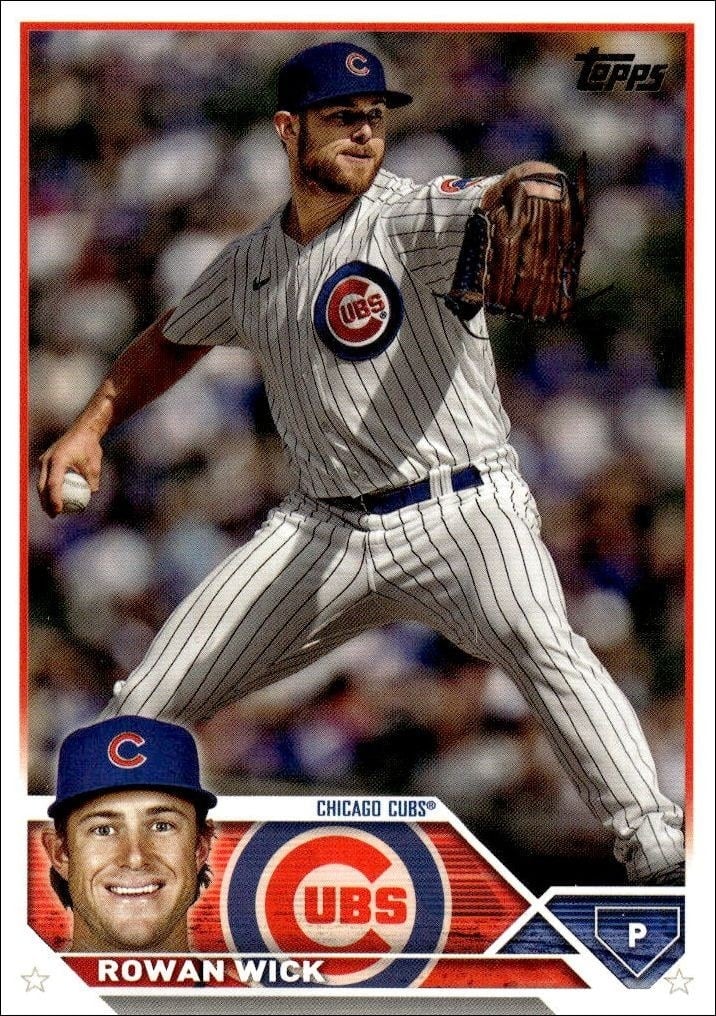 Rowan Wick 2023 Topps Update #US170 Baseball Trading Card - Front 2023 Topps Update Rowan Wick #US170 baseball trading card front