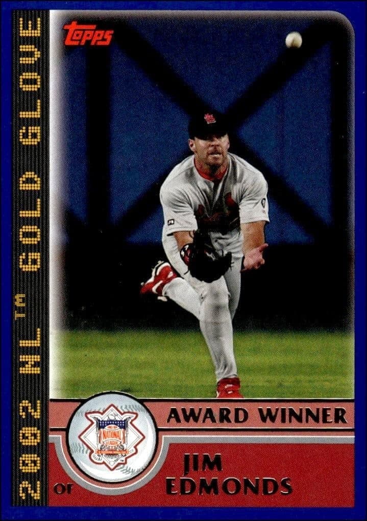 2003 Topps Jim Edmonds #702 trading card
