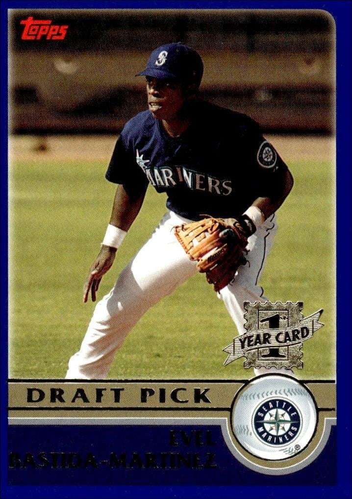 Evel Bastida-Martinez 2003 Topps #663 Baseball Trading Card - Front 2003 Topps Evel Bastida-Martinez #663 baseball trading card front