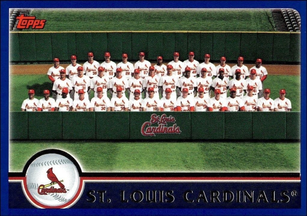 2003 Topps St. Louis Cardinals #656 trading card