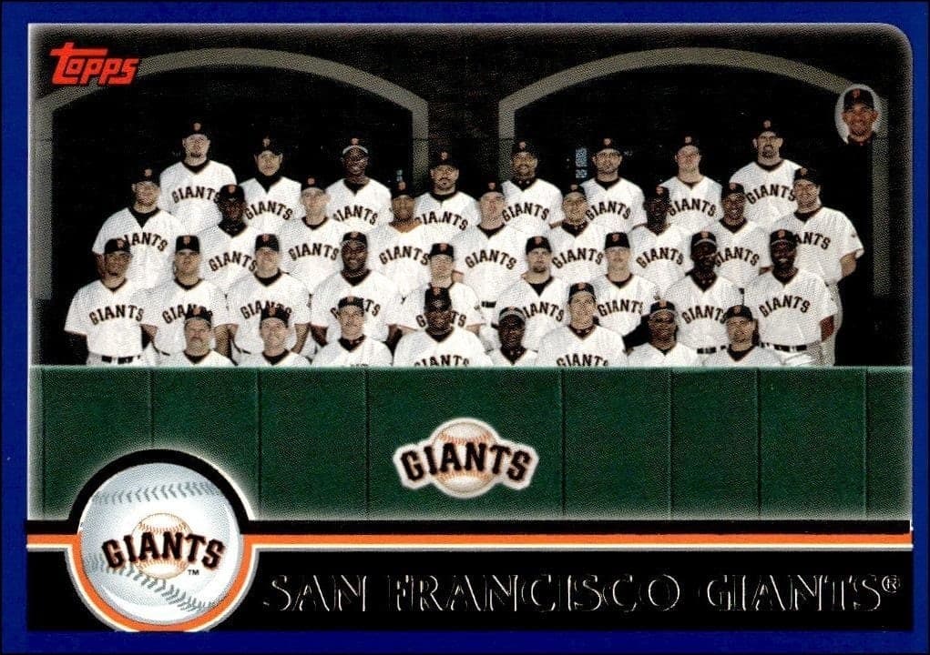 2003 Topps San Francisco Giants #654 trading card