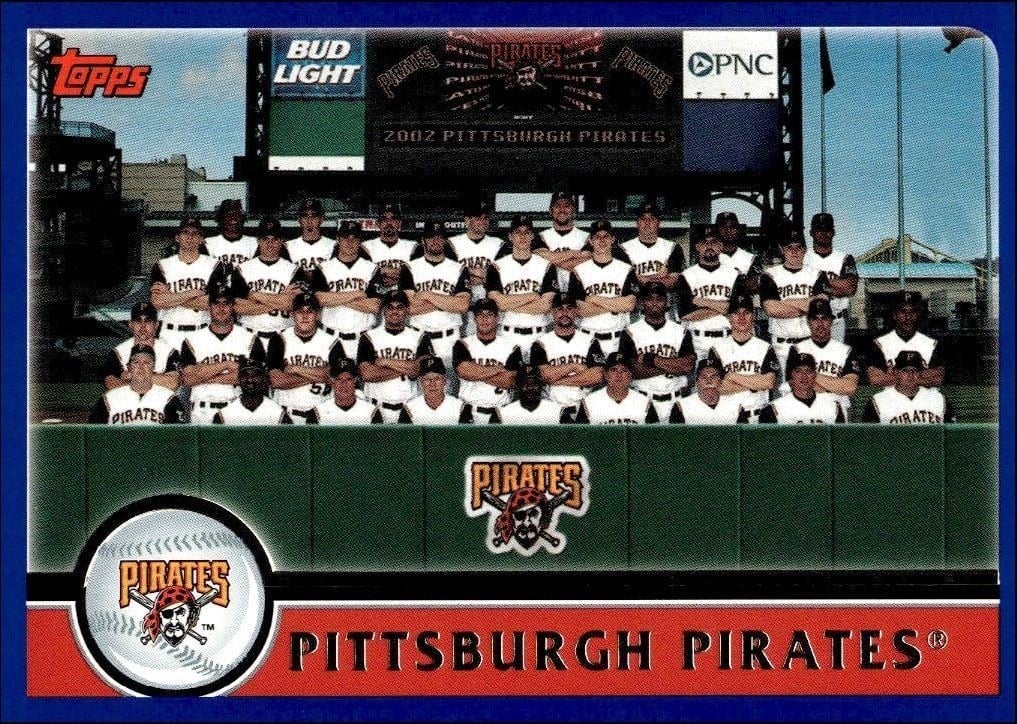 Pittsburgh Pirates 2003 Topps #652 Baseball Trading Card - Front 2003 Topps Pittsburgh Pirates #652 baseball trading card front