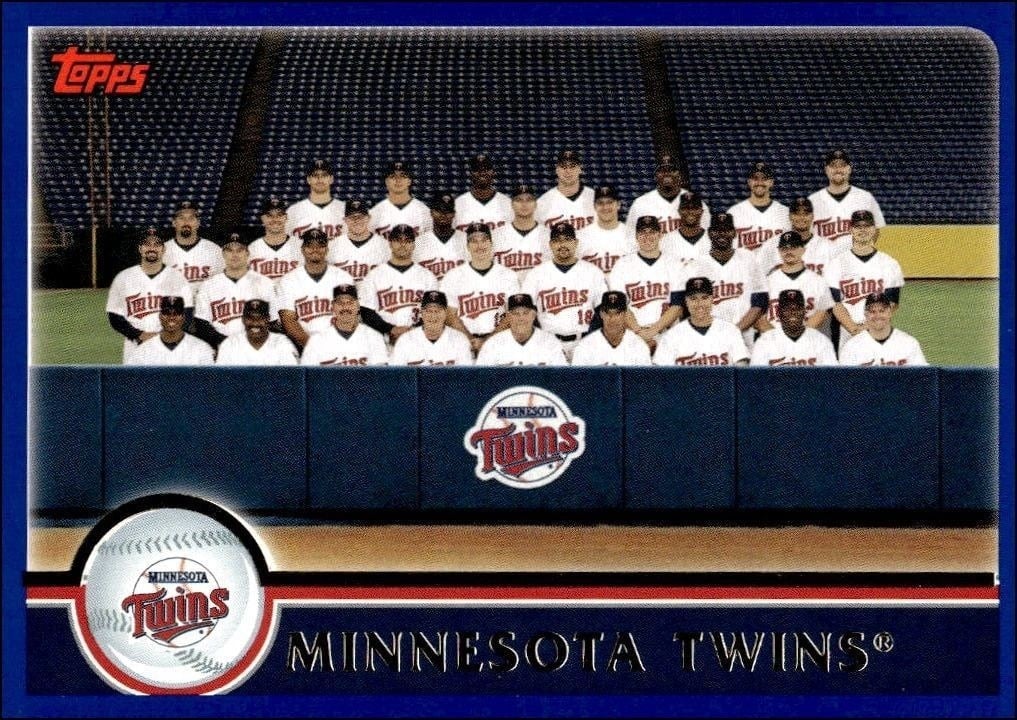Minnesota Twins 2003 Topps #646 Baseball Trading Card - Front 2003 Topps Minnesota Twins #646 baseball trading card front