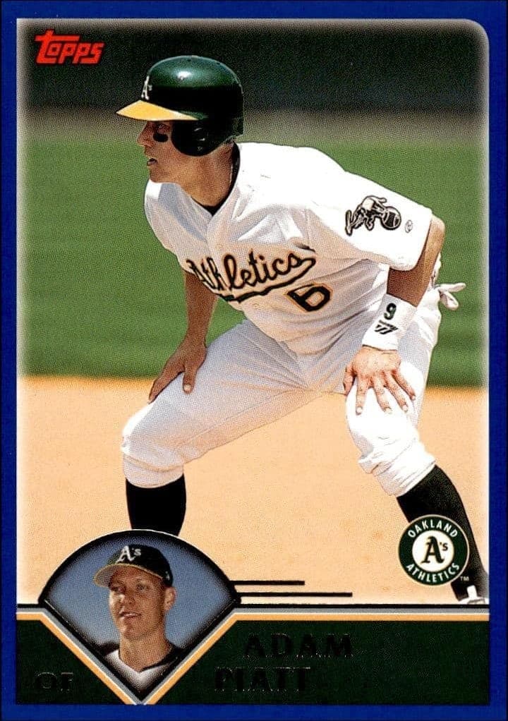 2003 Topps Adam Piatt #483 trading card