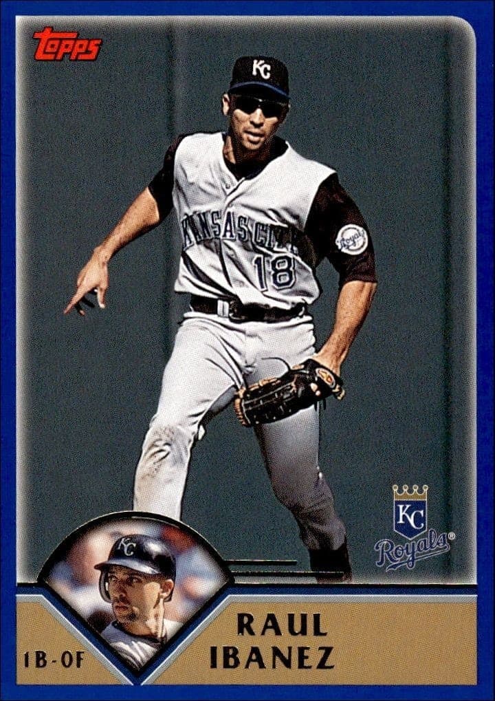 2003 Topps Raul Ibanez #308 trading card