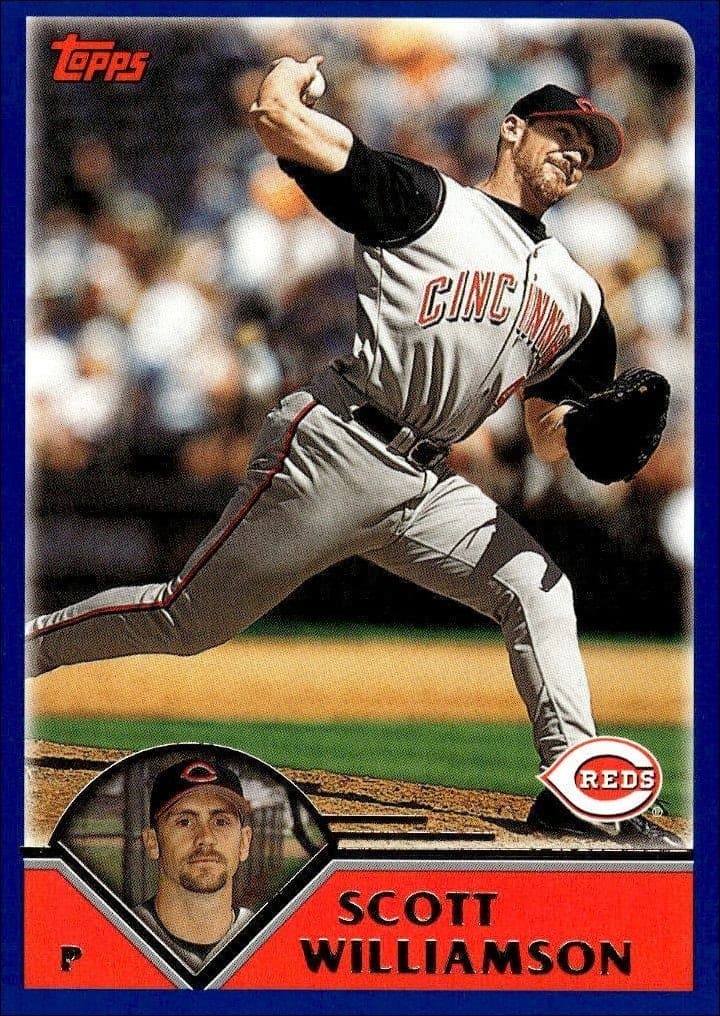 2003 Topps Scott Williamson #474 trading card
