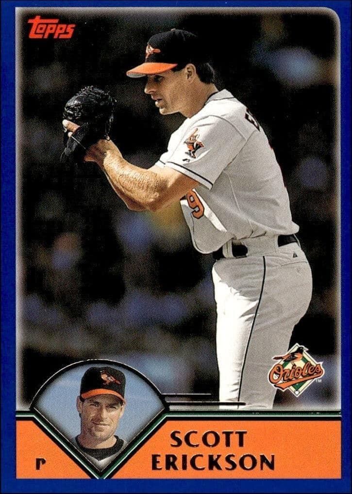 2003 Topps Scott Erickson #470 trading card