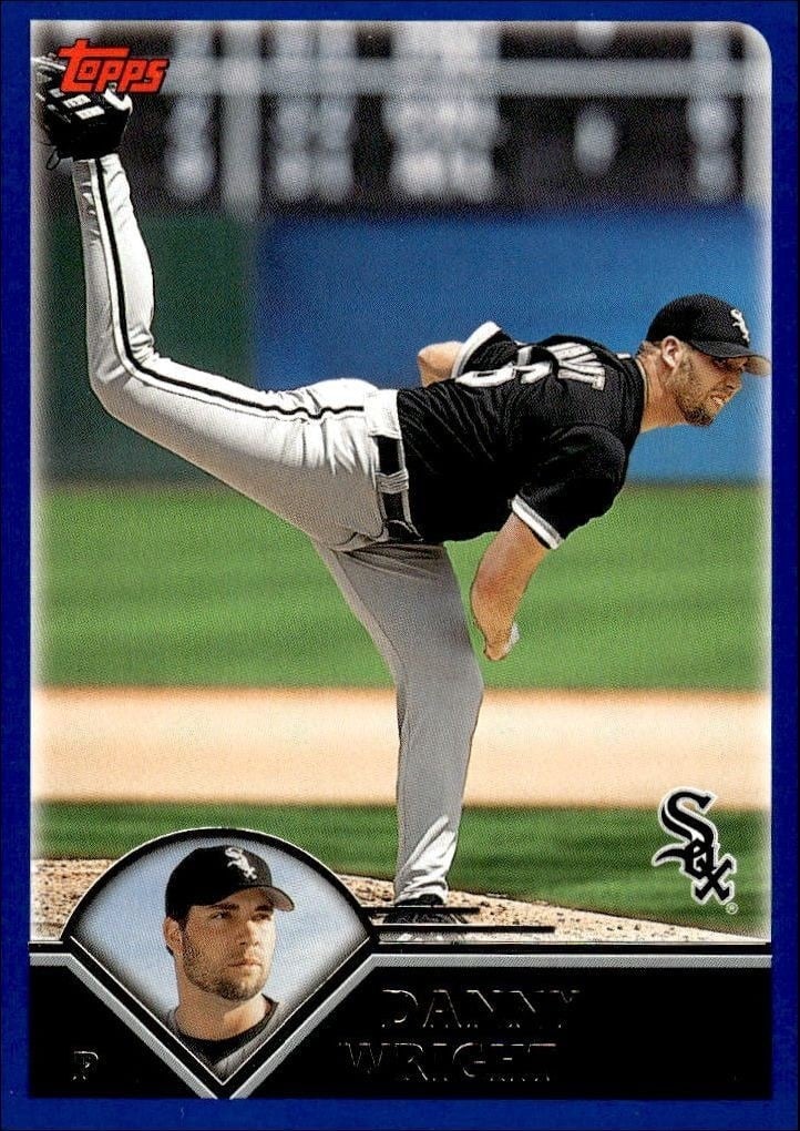 2003 Topps Danny Wright #472 trading card