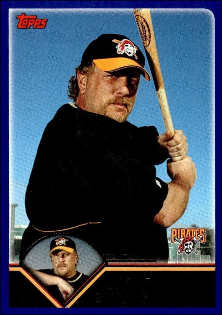 2003 Topps Matt Stairs #587 trading card