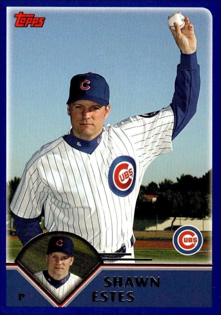 2003 Topps Shawn Estes #580 trading card