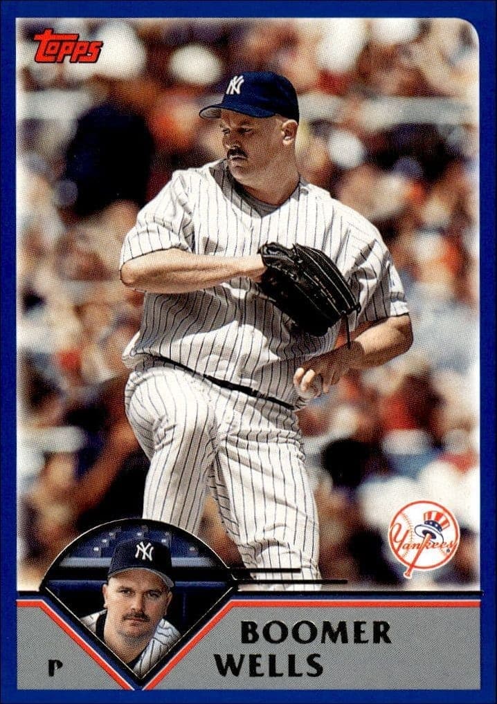 2003 Topps David Wells #574 trading card