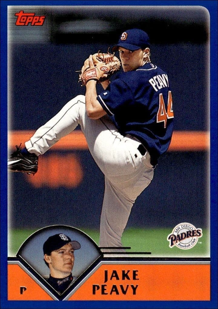 2003 Topps Jake Peavy #570 trading card