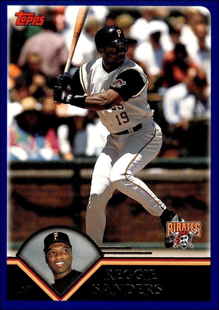 2003 Topps Reggie Sanders #569 trading card