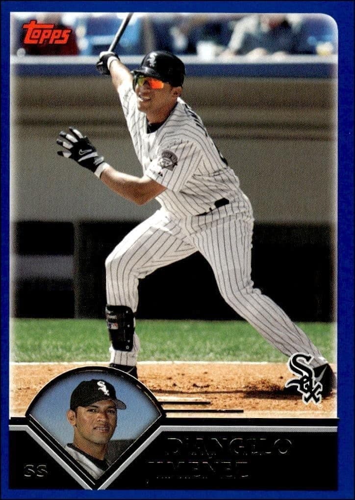 2003 Topps D'Angelo Jimenez #522 trading card