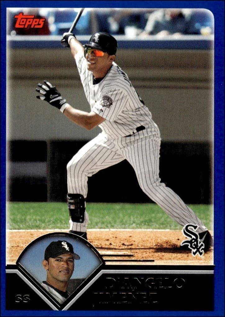 2003 Topps D'Angelo Jimenez #522 trading card