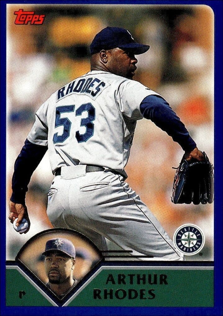 2003 Topps Arthur Rhodes #520 trading card