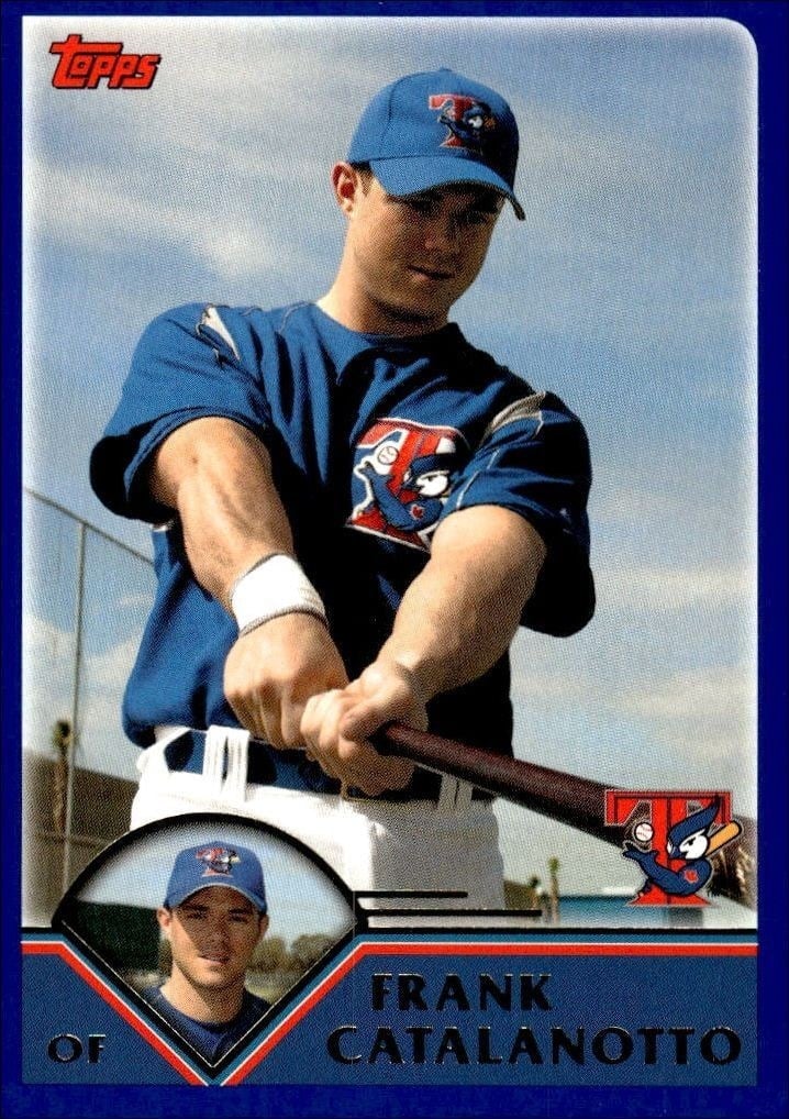 Frank Catalanotto 2003 Topps #514 Baseball Trading Card - Front 2003 Topps Frank Catalanotto #514 baseball trading card front