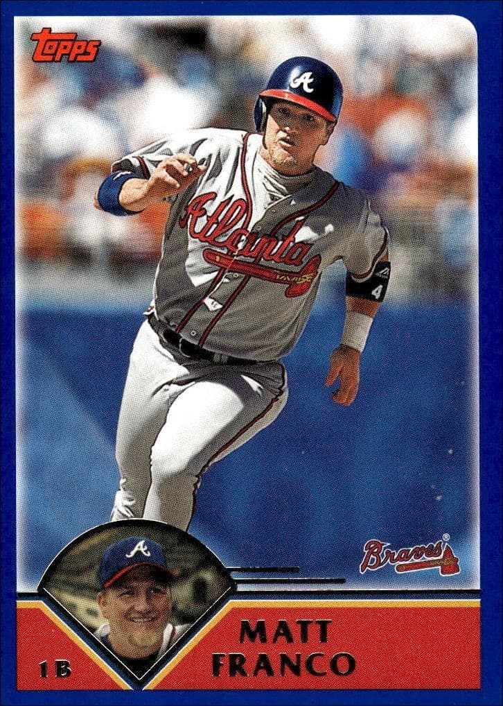 2003 Topps Matt Franco #510 trading card