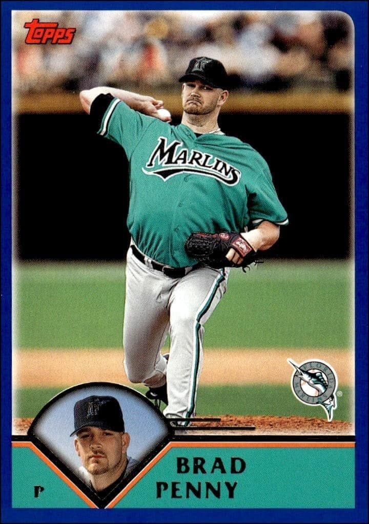 2003 Topps Brad Penny #504 trading card