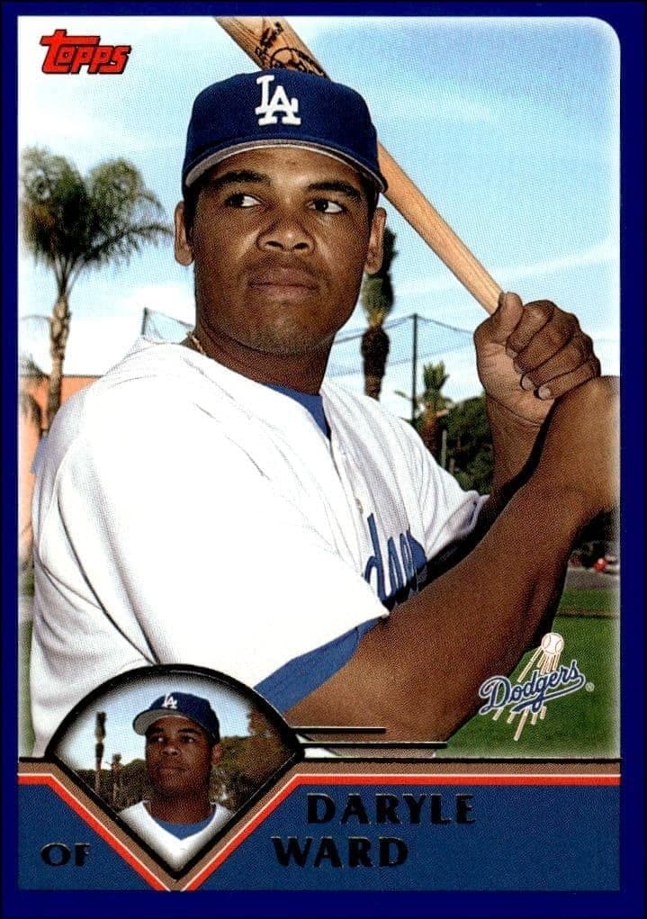 2003 Topps Daryle Ward #495 trading card