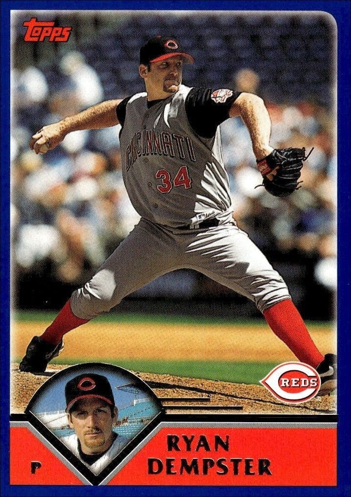 2003 Topps Ryan Dempster #506 trading card