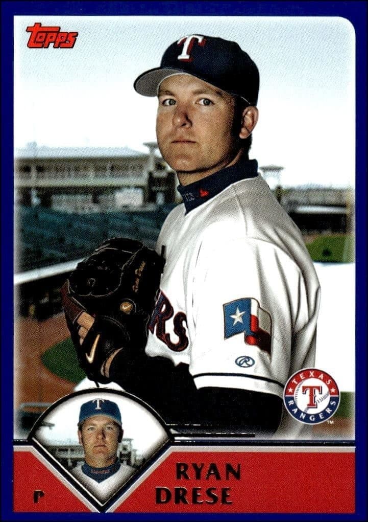 2003 Topps Ryan Drese #602 trading card